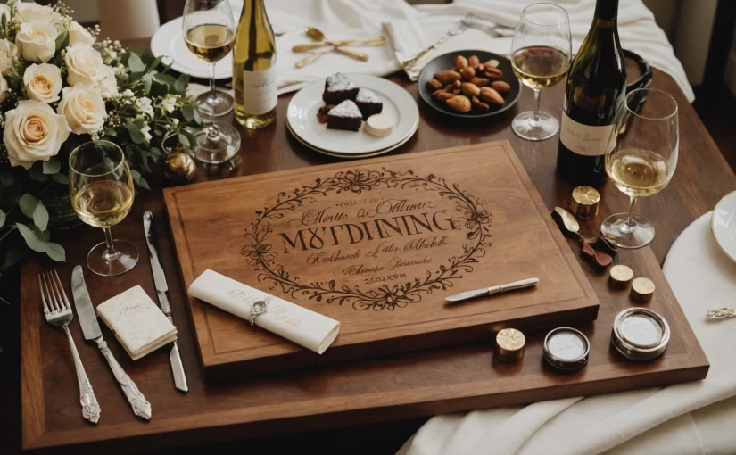 Cadeaux personnalisés pour mariage : émerveillez les jeunes mariés avec originalité