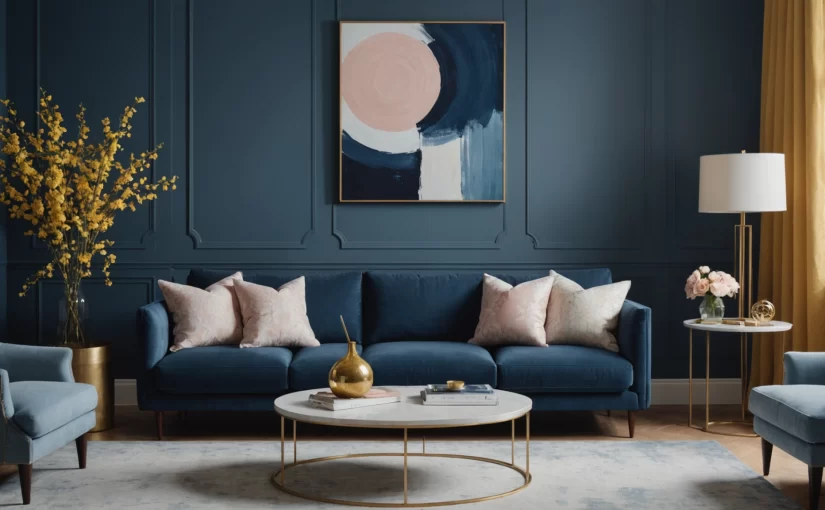 Harmonie des couleurs : révélez le partenaire parfait pour sublimer votre bleu