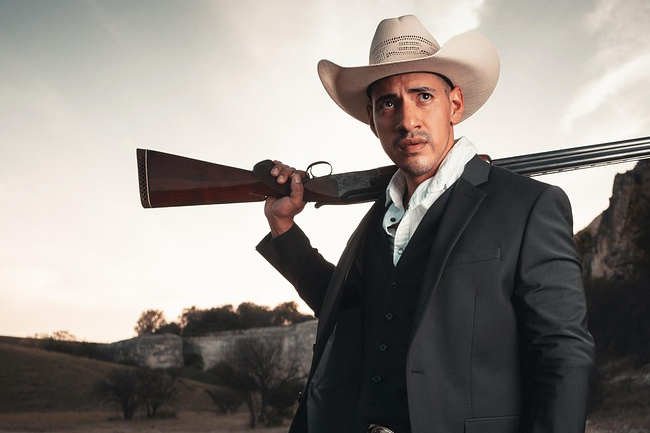 cow-boy avec fusil