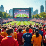 Matchs sur écran géant : le guide des fan zones du Mondial 2026 dans votre région