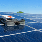 nettoyage robot panneaux solaires